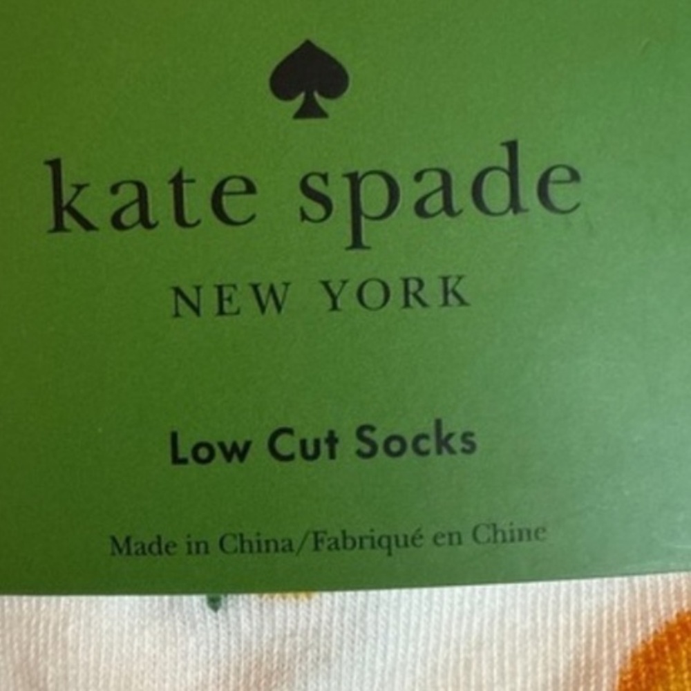 Kate Spade Low Cut Socks 🍊 - Picture 4 of 4